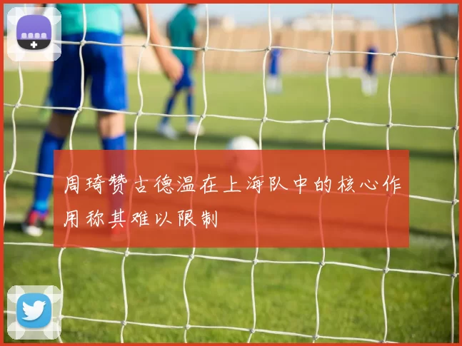 周琦赞古德温在上海队中的核心作用称其难以限制
